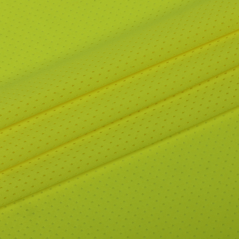 Polyester mesh stretch activewear fabric