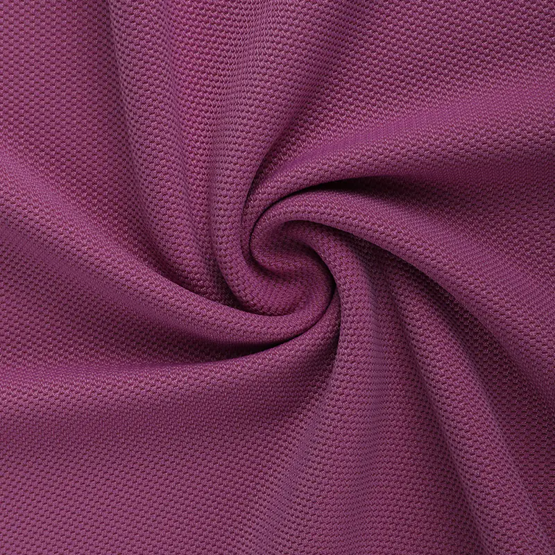 Polyester butterfly mesh stretch activewear fabric