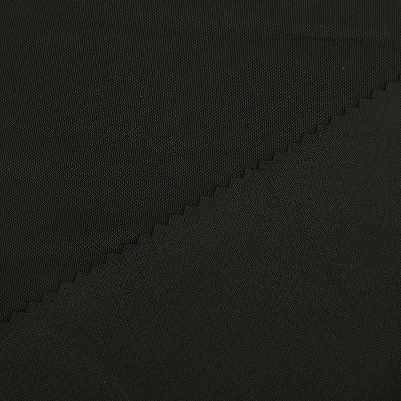 Polyester pique plain fabric stretch golf fabric