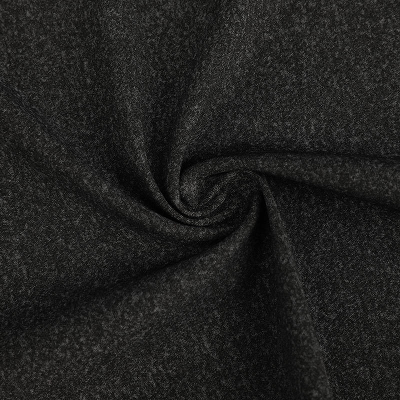 Nylon and polyester blended tricot stretch activewear fabrics