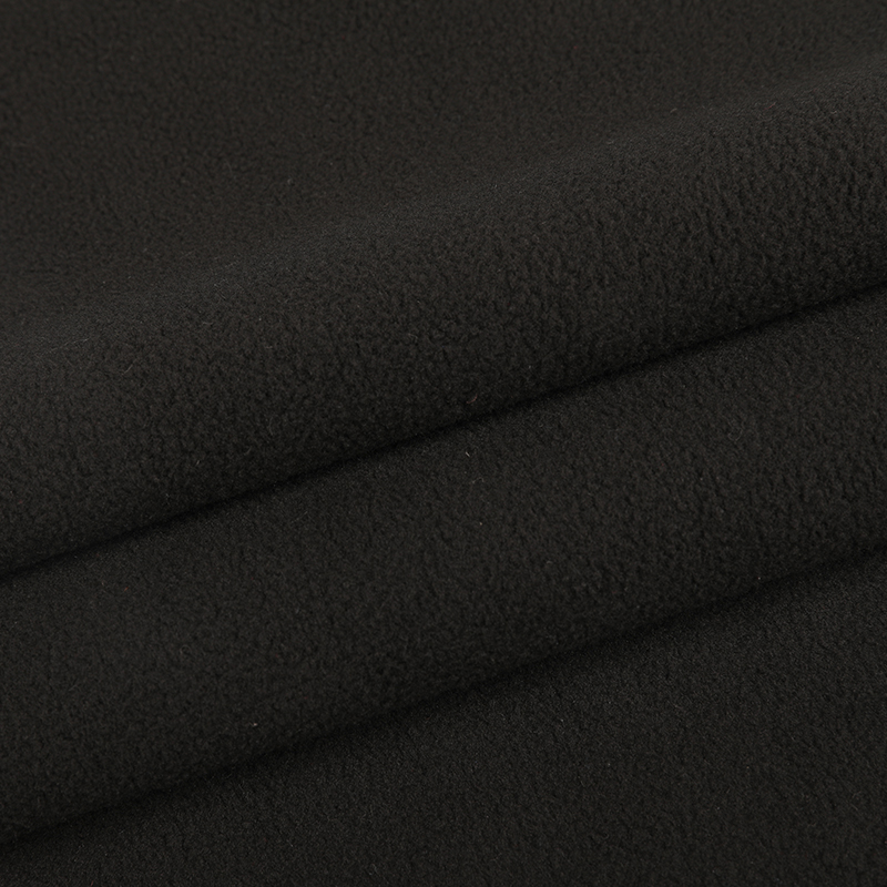 3 in-1 two-bar-tricot-stitch bonded polar fleece 